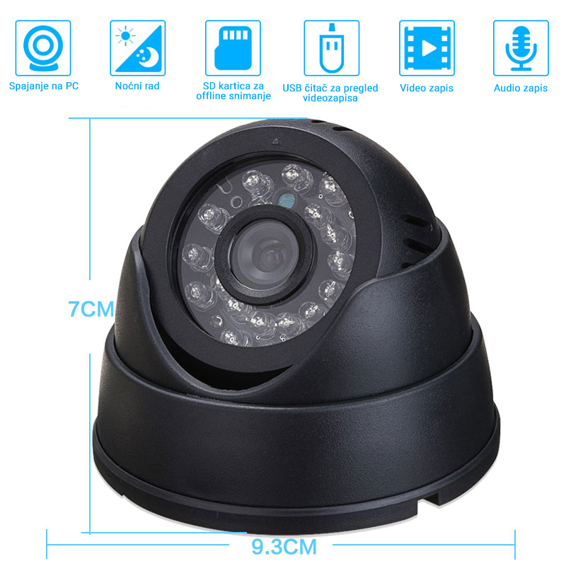 Nadzorna kamera Levco eCam-802 1