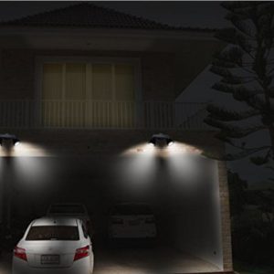 LED reflektor sa senzorom pokreta i solarnim punjenjem primjer