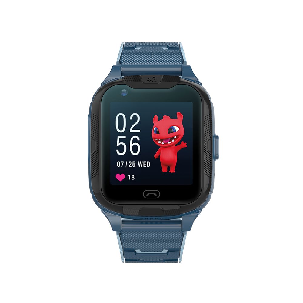Dječji smartwatch sa SIM karticom, Maxlife 4G MXKW-350 GPS WiFi plavi