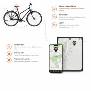 GPS lokator za bicikl